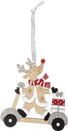 ΣΤΟΛΙΔΙ ΧΡΙΣΤΟΥΓΕΝΝΙΑΤΙΚΟ (12X12) A-S WOODEN SCOOTER DEER 175907 SPITISHOP