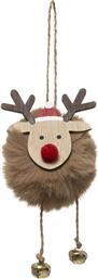 ΣΤΟΛΙΔΙ ΧΡΙΣΤΟΥΓΕΝΝΙΑΤΙΚΟ (7.5X13) A-S BEIGE FUR DEER 175919 SPITISHOP