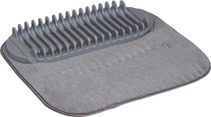 ΣΤΡΑΓΓΙΣΤΗΡΙ ΠΙΑΤΩΝ (43.5X42X4.5) F-V FOAM MAT GREY 167781 SPITISHOP