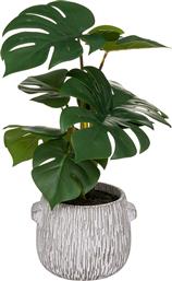 ΤΕΧΝΗΤΟ ΦΥΤΟ ΣΕ ΓΛΑΣΤΡΑ (Φ30X35) A-S MONSTERA 185458 SPITISHOP