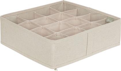 ΘΗΚΗ ΟΡΓΑΝΩΣΗΣ ΣΥΡΤΑΡΙΟΥ 16 ΘΕΣΕΩΝ (31X31X10) F-V DRESSY 209327 SPITISHOP