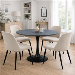 ΤΡΑΠΕΖΙ ΚΟΥΖΙΝΑΣ (Φ100X74.5) ECLIPSE STONE GREY SPITISHOP