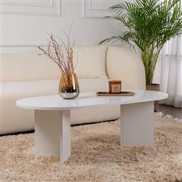 ΤΡΑΠΕΖΙ ΣΑΛΟΝΙΟΥ (119X60X40) A-G SABLE 909NRD1108 WHITE SPITISHOP