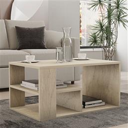 ΤΡΑΠΕΖΙ ΣΑΛΟΝΙΟΥ ΜΕ 3 ΡΑΦΙΑ (80X50X40) A-G EROS 495SSE2111 TRAVERTINE SPITISHOP