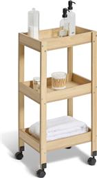 ΤΡΟΛΕΙ/ΡΑΦΙΕΡΑ 3 ΘΕΣΕΩΝ (40X30X80) F-V ABANA 193677 SPITISHOP