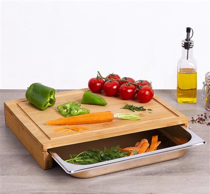 ΞΥΛΟ ΚΟΠΗΣ ΜΕ ΔΙΣΚΟ (35X28.8) F-V BAMB CUTG BOARD SS TRAY 151418 SPITISHOP