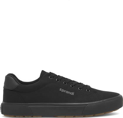 SNEAKERS MSK-230717 ΜΑΥΡΟ SPRANDI