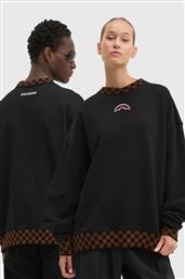 ΒΑΜΒΑΚΕΡΗ ΜΠΛΟΥΖΑ ΧΡΩΜΑ: ΜΑΥΡΟ, SP646CHECK SPRAYGROUND