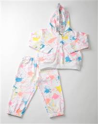 SET BABY GIRL WITH TROUSERS 231-2022-S100 WHITE SPRINT