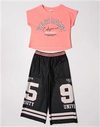 SET JUNIOR GIRL WITH TROUSERS 231-4020-S847 CORAL SPRINT
