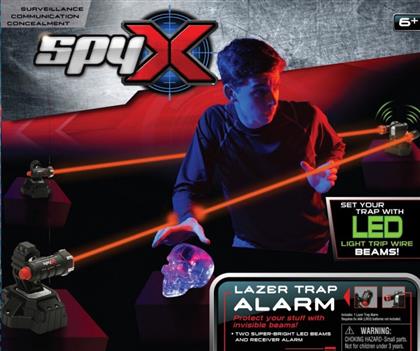 JUST TOYS LAZER TRAP ALARM 10278 SPY X