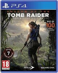 PS4 GAME - SHADOW OF THE TOMB RAIDER DEFINITIVE EDITION SQUARE ENIX