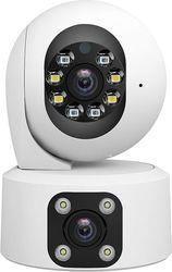 SRIHOME SH049 WIRELESS DUAL LENS IP CAMERA 1080P + 1080P COLOR NIGHT VISION SRICAM