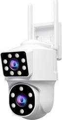 SRIHOME SH063 WIRELESS DUAL LENS IP CAMERA 1080P + 1080P WIRELESS WATERPROOF SRICAM