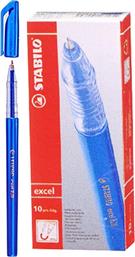 ΣΤΥΛΟ EXCEL BLUE BALLPOINT MEDIUM 60-94 (ΣΕΤ 10 ΤΕΜΑΧΙΑ) (ΧΡΩΜΑ: ΜΠΛΕ) - - 60-94 STABILO