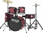 ΤΥΜΠΑΝΑ TIM120B WR ΑΚΟΥΣΤΙΚΟ DRUM SET ΜΕ ΠΙΑΤΙΝΙΑ STAGG