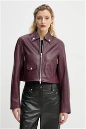 ΔΕΡΜΑΤΙΝΟ ΜΠΟΥΦΑΝ BROOKE ΓΥΝΑΙΚΕΙΑ, ΧΡΩΜΑ: ΜΠΟΡΝΤΟ, 66384-7750 STAND STUDIO