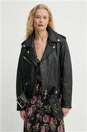 ΔΕΡΜΑΤΙΝO JACKET ICON BIKER JACKET ΓΥΝΑΙΚΕΙΟ, ΧΡΩΜΑ: ΜΑΥΡΟ, 61792-7030 STAND STUDIO