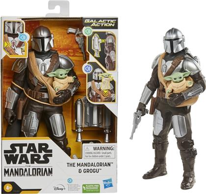 GALACTIC ACTION THE MANDALORIAN & GROGU ΦΙΓΟΥΡΕΣ ΜΕ ΗΧΟΥΣ F51945 STAR WARS