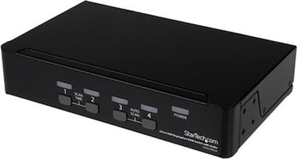 4-PORT KVM SWITCH USB/DISPLAYPORT ΜΕ AUDIO SUPPORT STARTECH