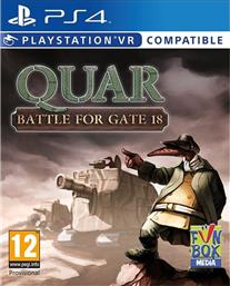 PS4 GAME - QUAR BATTLE FOR GATE 18 STEEL WOOL GAMES