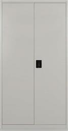 ΝΤΟΥΛΑΠΑ ΔΙΦΥΛΛΗ ΜΕΤΑΛΛΙΚΗ 100X45X181CM - ΓΚΡΙ STEELEN