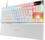 APEX PRO TKL GEN 3 GAMING MECHANICAL TENKEYLESS OMNIPOINT RGB UK WHITE STEELSERIES