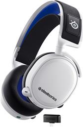 GAMING HEADSET - ARCTIS 7P+ WIRELESS - ΛΕΥΚΟ STEELSERIES από το PUBLIC