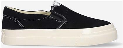 ΣΟΥΕΤ SNEAKERS S.W.C LISTER SUEDE ΧΡΩΜΑ: ΜΑΥΡΟ YB03015 F3YB03015 STEPNEY WORKERS