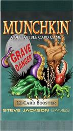 MUNCHKIN COLLECTIBLE CARD GAME: GRAVE DANGER BOOSTER STEVE JACKSON