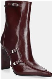 ΜΠΟΤΑΚΙΑ FASTENED ΧΡΩΜΑ: ΜΠΟΡΝΤΟ, 11004818 STEVE MADDEN