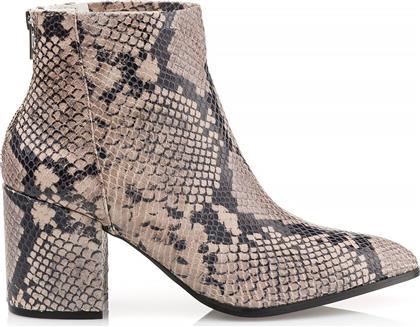 ΓΥΝΑΙΚΕΙΑ ΜΠΟΤΑΚΙΑ ΜΕ SNAKESKIN PRINT ''JILLIAN'' - 744-JILLIAN TA.SN ΜΠΕΖ STEVE MADDEN