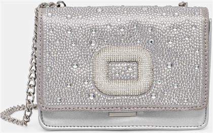 ΤΣΑΝΤΑ BFLONNE ΧΡΩΜΑ: ΑΣΗΜΙ, SM13001761 STEVE MADDEN