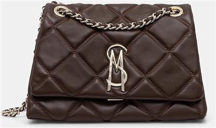 ΤΣΑΝΤΑ BJOLENE ΧΡΩΜΑ: ΚΑΦΕ, SM13001062 STEVE MADDEN