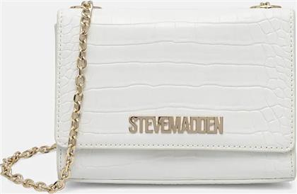 ΤΣΑΝΤΑ BRAYE ΧΡΩΜΑ: ΑΣΠΡΟ, SM13001522 STEVE MADDEN