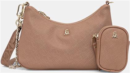 ΤΣΑΝΤΑ BSIN ΧΡΩΜΑ: ΜΠΕΖ, SM13001827 STEVE MADDEN