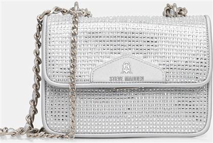 ΤΣΑΝΤΑ BZENO ΧΡΩΜΑ: ΑΣΗΜΙ, SM13001621 STEVE MADDEN