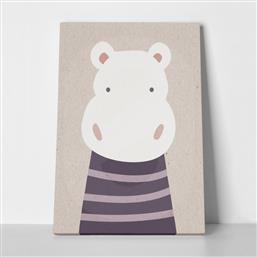 ΠΙΝΑΚΑΣ ΣΕ ΚΑΜΒΑ CUTE HIPPO 2 STICKY