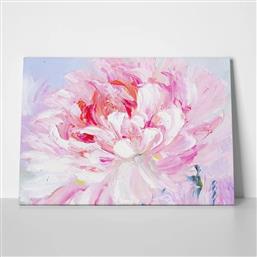 ΠΙΝΑΚΑΣ ΣΕ ΚΑΜΒΑ PINK PEONY FLOWER STICKY