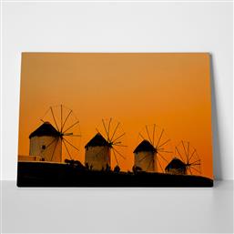 ΠΙΝΑΚΑΣ ΣΕ ΚΑΜΒΑ WINDMILLS OF MYKONOS 6 STICKY