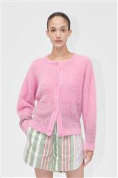 ΓΥΝΑΙΚΕΙΑ ΖΑΚΕΤΑ FLUFFY ΜΕ ΔΙΑΚΟΣΜΗΤΙΚΕΣ ΠΕΤΡΕΣ ''ROSE BLOSSOM'' - SG-PF25-K037-2384 ΡΟΖ STINE GOYA