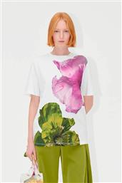 ΓΥΝΑΙΚΕΙΟ T-SHIRT ΜΕ ABSTRACT PATTERN ''MARGILA'' - SG5970 ΛΕΥΚΟ STINE GOYA