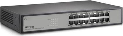 ST3116GS NETWORK SWITCH UNMANAGED L2 GIGABIT ETHERNET (1000 MBPS) 16-PORT STONET