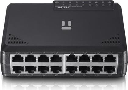 ST3116P NETWORK SWITCH UNMANAGED L2 FAST ETHERNET (100 MBPS) 16-PORT STONET