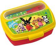 : BING - FUNNY SANDWICH BOX WITH CUTLERY (10529) STOR
