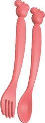 DISNEY: MINNIE MOUSE - TODDLER 2 PCS PP SHAPED CUTLERY SET (13325) STOR