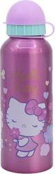 : HELLO KITTY - HIGH ALUMINIUM BOTTLE (530ML) (81760) STOR