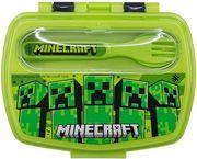 : MINECRAFT - FUNNY SANDWICH BOX WITH CUTLERY (40409) STOR