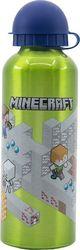 : MINECRAFT - ISOMETRIC HIGH ALUMINIUM BOTTLE (530ML) (40460) STOR