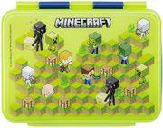 : MINECRAFT - ISOMETRIC STAINLESS STEEL CLAMP RECTANGULAR SANDWICH BOX (1100ML) (40496) STOR